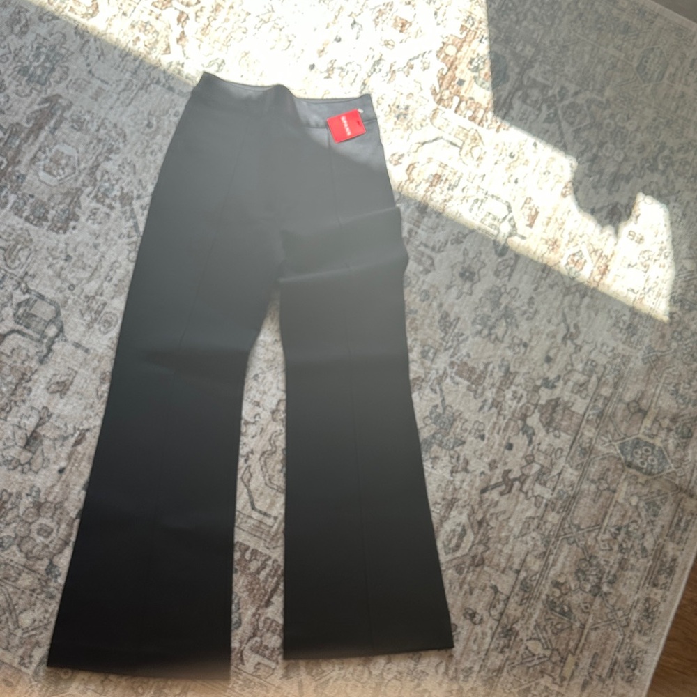 SPANX Black Wide Leg Pants